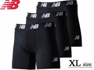 ニューバランス newbalance 【メンズ】プレミアムボクサー 6インチ 前開き 3P 【XLサイズ】LAU13001 パンツ 下着