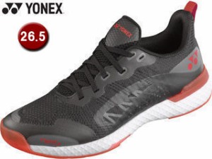 ヨネックス YONEX テニス テニスシューズ パワークッション 507 SHT507 187(ブラック/レッド) 26.5