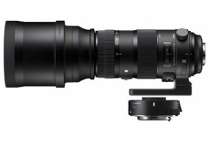 SIGMA シグマ 150-600mm F5-6.3 DG OS HSM Sports テレコンバーターキット　ニコンマウント