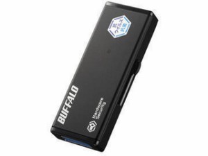 BUFFALO バッファロー 抗ウイルス抗菌 ハードウェア暗号化 USBメモリー 32GB RUF3-HSLVB32G