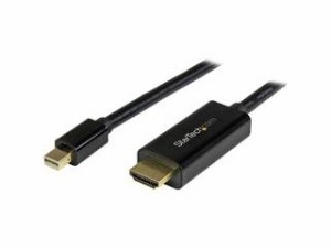 StarTech.com Mini DisplayPort - HDMI変換アダプタケーブル　5m 4K(30Hz)対応 MDP2HDMM5MB