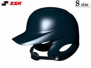 SSK エスエスケイ 【ジュニア】少年硬式打者用両耳付きヘルメット【ネイビー】【S】H5500