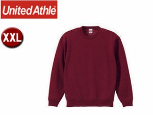 United Athle/ユナイテッドアスレ 10.0オンス T/Cスウェット クルーネックスウェット（裏起毛）アダルト 【XXL】 （バーガンディ）