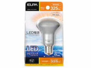 ELPA/エルパ/朝日電器 LDR4L-H-E17G611　30W形 E17口金 LEDミニレフ球 電球色