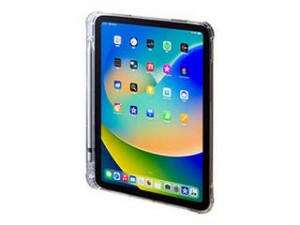 サンワサプライ サンワサプライ 第10世代iPad 10.9インチ用ペン収納ポケット付きクリアカバー PDA-IPAD1918CL