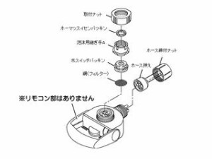 Panasonic パナソニック アルカリ整水器・アルカリ浄水器用水切替えレバー TK8050S7667