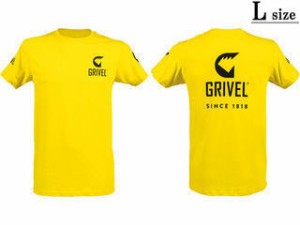 Grivel グリベル トレイルランニング シャツ Tシャツ グリベルロゴT GVACTSHI イエロー YL) L