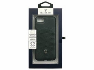 エアージェイ MASERATI 公式ライセンス品 iPhone8/7/6s/6専用 本革バックカバー MAGALHCI8NA