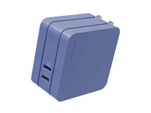 デジフォース デジフォース Square スタイリッシュPD充電器 65W 2C ネイビーブルー D0082NB