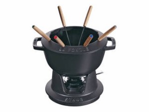 staub ストウブ ストウブ　フォンデュセット　２０cm　４０５１１−９７２黒　　　