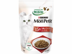 PURINA ネスレピュリナペットケア モンプチ ドライ バッグ 15歳以上用 5種のブレンド 600g