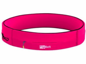 FlipBelt/フリップベルト FZP スポーツウエストポーチ ジッパー ホットピンク 【M】