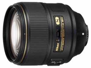 Nikon ニコン AF-S NIKKOR 105mm f/1.4E ED　大口径中望遠レンズ　