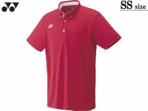 ヨネックス YONEX ユニセックス ゲームシャツ(フィットスタイル) SSサイズ サンセットレッド 10455-496