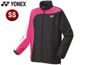 ヨネックス YONEX ユニウラジツキウィンドウォーマーシャツ SSサイズ ブラック/ピンク 70081-181