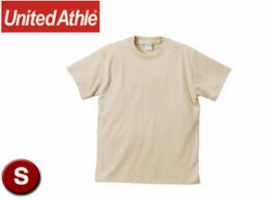 United Athle/ユナイテッドアスレ 500101C  5.6オンスTシャツ アダルトサイズ 【S】 (ライトベージュ)