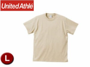 United Athle/ユナイテッドアスレ 500101C  5.6オンスTシャツ アダルトサイズ 【L】 (ライトベージュ)