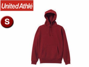 United Athle/ユナイテッドアスレ 10.0オンス T/Cスウェット プルオーバーパーカ（裏起毛）アダルト 【S】 （バーガンディ）