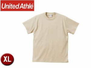 United Athle/ユナイテッドアスレ 500101C  5.6オンスTシャツ アダルトサイズ 【XL】 (ライトベージュ)