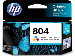 HP エイチピー HP 804 インクカートリッジ カラー T6N09AA