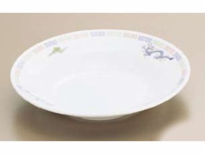 KANTOH 関東プラスチック工業 メラミン「雷門竜」Ｍ−４０−Ｒ　スープ皿