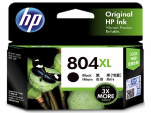 HP エイチピー HP 804XL インクカートリッジ 黒(増量) T6N12AA