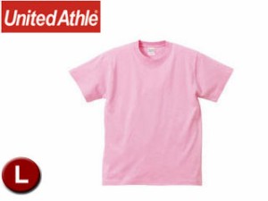 United Athle/ユナイテッドアスレ 500101C  5.6オンスTシャツ アダルトサイズ 【L】 (ピンク)