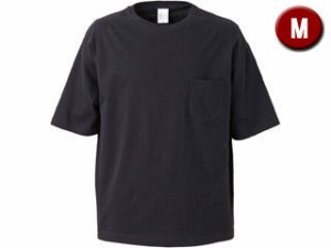 United Athle/ユナイテッドアスレ 5.6オンス ビッグシルエットＴシャツ Mサイズ (ブラック) CAB-500801-2