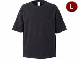 United Athle/ユナイテッドアスレ 5.6オンス ビッグシルエットＴシャツ Lサイズ (ブラック) CAB-500801-2