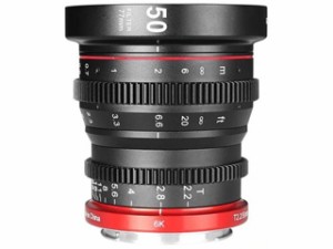 Meike メイケ MK-50mm T2.2 シネマレンズ キヤノンRFマウント