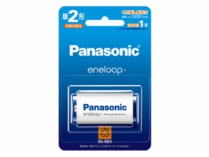 Panasonic パナソニック BK-2MCD/1　単2形ニッケル水素電池 / エネループ スタンダードモデル