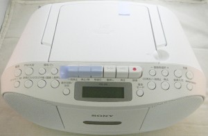 ソニー 　ラジカセ　パーソナルオーディオシステム　ＣＤＦ−Ｓ７０　白