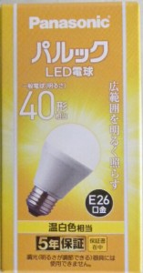 パナソニック　ＬＥＤ電球　広配光ベーシック　ＬＤＡ４ＷＷ−ＧＫ４　４０Ｗ形　温白色