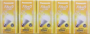 ５個セット　パナソニック　ＬＥＤ電球　広配光ベーシック　ＬＤＡ７ＷＷ−ＧＫ６　６０Ｗ形　温白色