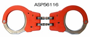 ASP スチールヒンジ手錠 本体色オレンジ （1PAWL/イエロー） 56116