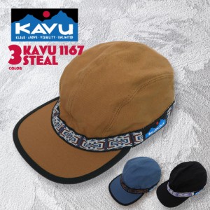 ＼三太郎の日限定P10倍／ KAVU カブー オーガニック ストラップキャップ オーガニックコットン 帽子 浅め  メンズ レディース ストラップ