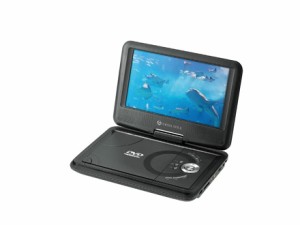 VERTEX ポータブルDVDプレーヤー 9インチ液晶 ブラック 車載用バッグ付き 後部座席 持ち運び 旅行 PDVD-V092 父の日