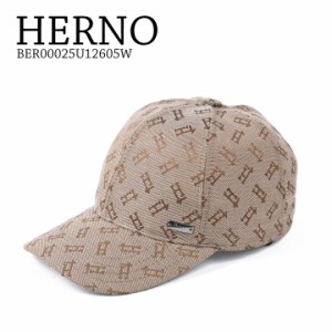 HERNO ヘルノ  モノグラムキャップ BER00025U12605W　帽子 ユニセックス 