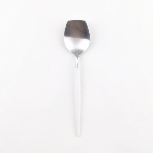 クチポール Cutipol ゴア GOA シュガーレードル スプーン Suger ladle Spoon 砂糖入れ シュガースプーン ホワイト おしゃれ 結婚祝い プ