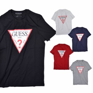 【売り切り】 ゲス メンズ Tシャツ GUESS  ORIGINAL LOGO TEE M91I29I3Z00 半袖 クルーネック オリジナル ロゴ Tシャツ ブランドT おしゃ