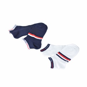 トミーヒルフィガー 靴下 2足セット スニーカー コットン ソックス メンズ Tommy hilfiger 2 Pk COTTON NO SHOW THW201LC01004 01003 く