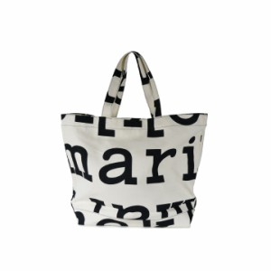 マリメッコ Marimekko  AHKERA LOGO BAG  090591 トートバッグ バッグ かばん 鞄 マザーズバッグ 大容量 コットン お出かけ 旅行 ロゴ お