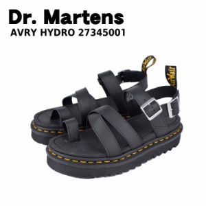 Dr.Martens ドクターマーチン AVRY HYDRO エイブリー 27345001 ストラップサンダル 靴  レディース 黒 ブラック シャークソール カジュア