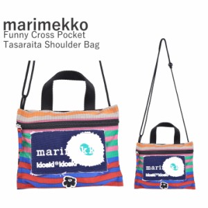 マリメッコ Marimekko Funny Cross Pocket Tasaraita ファニークロスポケットタサライタ 091985 356 北欧 フィンランド KIOSKI キオスキ 