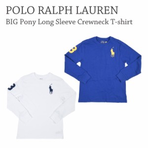 POLO RALPH LAUREN ラルフローレン BIG Pony Long Sleeve Crewneck T-shirt 323853891 キッズサイズ  レディース メンズ クラシック シン