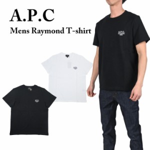  A.P.C アーペーセー Raymond Tシャツ/COEZC-H26840  メンズ  半袖 ロゴ刺? クルーネック