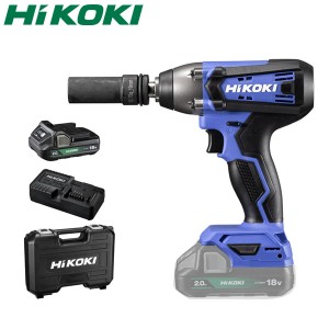 HiKOKI（日立工機） 18V コードレスインパクトレンチ FWR18DF(BG) (5760-1295) 電池×1個・充電器・ケース付【在庫有り】