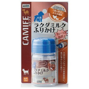 ◇カモス 犬用カミフェラクダミルクふりかけささみ風味 40g