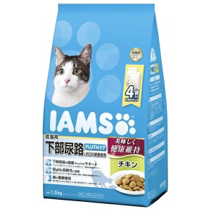 ◇マースジャパンリミテッド IC227 アイムス 成猫用 下部尿路とお口の健康維持 チキン 1.5kg(375g×4)