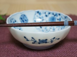 藍凛堂 花伊万里ＲＩ多様鉢 16.5cm美濃焼 和食器 日本製 陶器 ボウル 業務用食器 